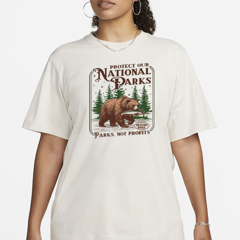 Protect Our National Parks Shirt, Bear Resist Shirt, Environmental Activism Sweatshirt, Resist Anti Trump Shirt, Nature Conservation Shirt