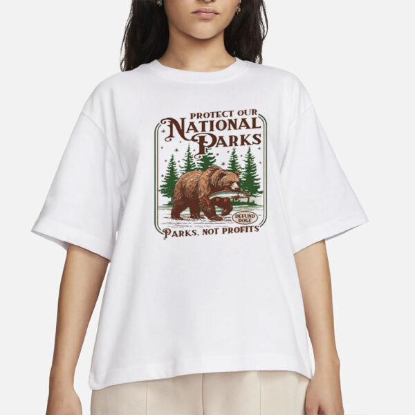 Protect Our National Parks Shirt, Bear Resist Shirt, Environmental Activism Sweatshirt, Resist Anti Trump Shirt, Nature Conservation Shirt