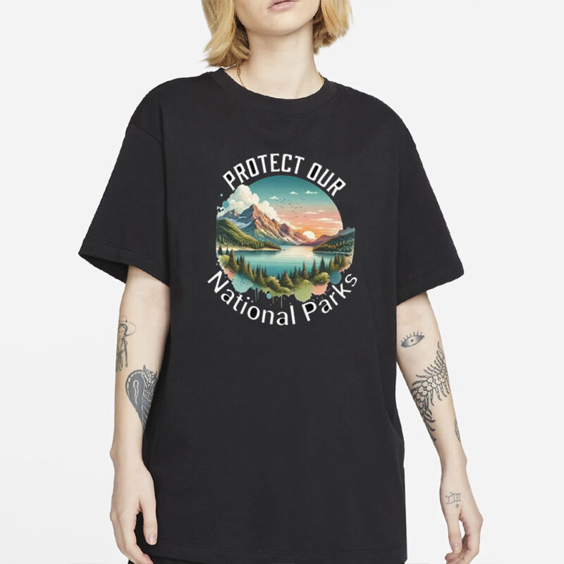 Protect Our National Parks Shirt Resist Anti Trump Bear National Parks Support Tee Subtle Anti Trump Tee Shirt
