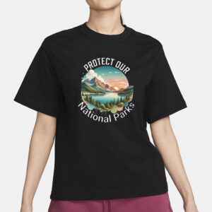 Protect Our National Parks Shirt Resist Anti Trump Bear National Parks Support Tee Subtle Anti Trump Tee Shirt