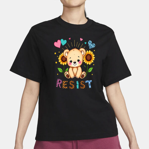 Resist Bear Design png ,Foxtrot Delta Tango png, Protect Our National Parks Png , Cute Bear , Resist shirt