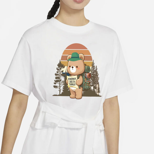 Resist Bear Foxtrot Delta Tango Anti-Trump PNG File, Protect Our National Parks PNG, Foxtrot Delta Tango Digital Download Shirt