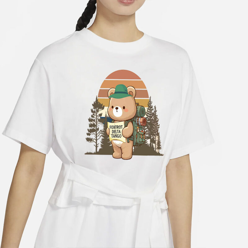 Resist Bear Foxtrot Delta Tango Anti-Trump PNG File, Protect Our National Parks PNG, Foxtrot Delta Tango Digital Download Shirt