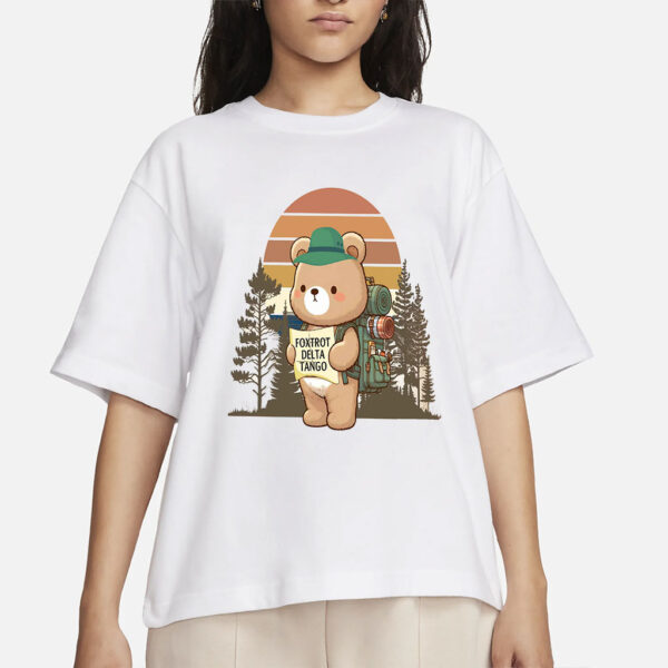 Resist Bear Foxtrot Delta Tango Anti-Trump PNG File, Protect Our National Parks PNG, Foxtrot Delta Tango Digital Download Shirt