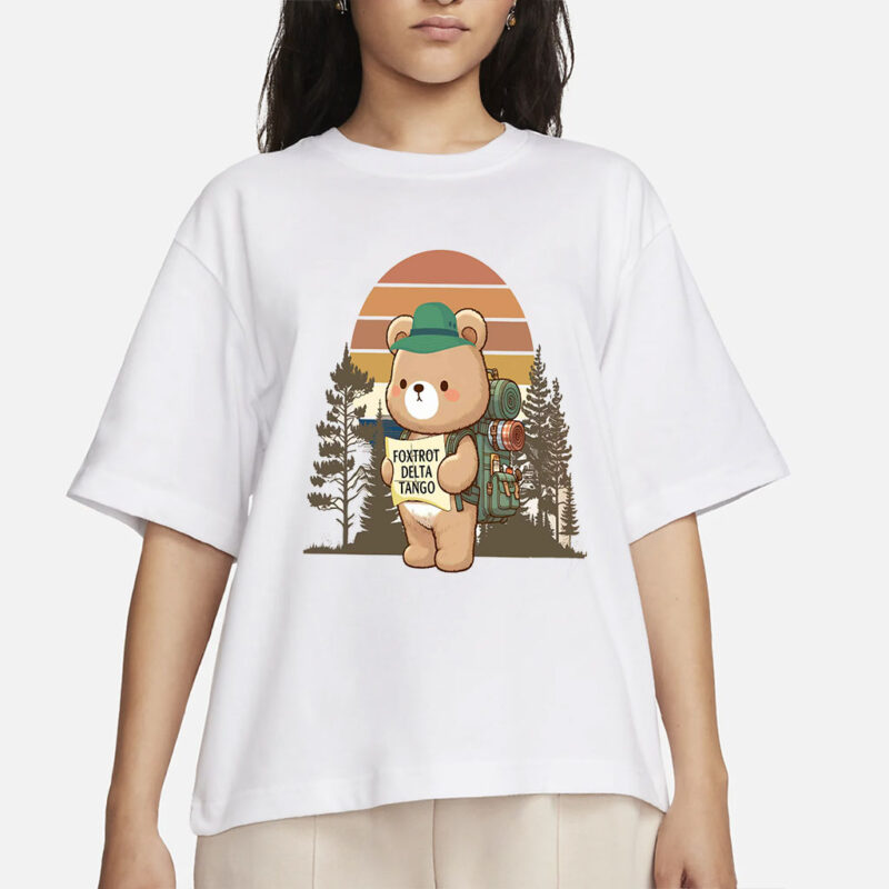 Resist Bear Foxtrot Delta Tango Anti-Trump PNG File, Protect Our National Parks PNG, Foxtrot Delta Tango Digital Download Shirt