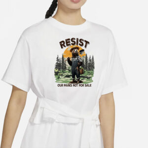 Resist Bear Shirt, Our Parks Not For Sale T-shirt, Resist Shirt, Environmental Activism Shirt, I Stand With The NPS, Protect Our Parks Shirt