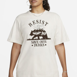 Resist Bear shirt, Smokey Bear Resist shirt, Environmental Activism shirt, Protect Our National Parks shirt