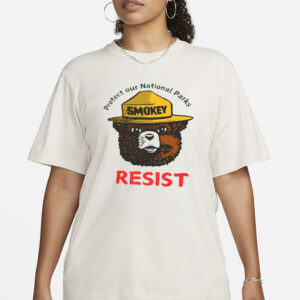 Resist Fascism US National Parks T-shirt, Anti Trump Save Our Parks Unisex Tee, Anti Elon Activist Shirt