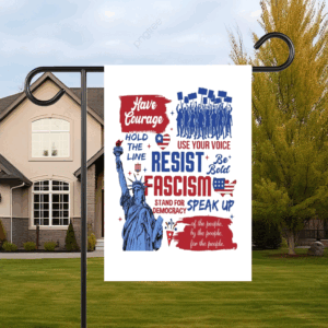 Resist, Liberal Activist, Anti Trump, Rebel Political Flag