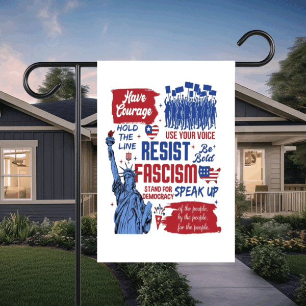 Resist, Liberal Activist, Anti Trump, Rebel Political Flag