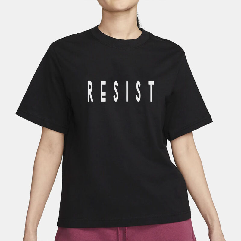 Resist - Political Shirt - Election Shirt - Anti Trump T-Shirt for Leftist - Political Christmas Gift