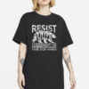 Resist Save Our Parks T-Shirt - Vintage Distressed Bear Nature Tee for Park Lovers