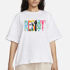 Resist Shirt, Antifascist Banned Books BLM Reproductive LGBT Rights Social Justice Climate Change Science Liberal Feminist Activist Tee