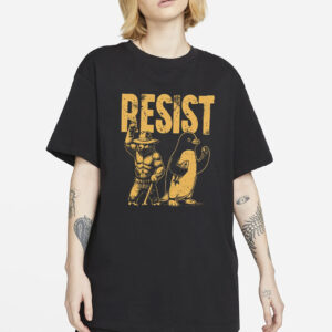 Resist Smokey Bear Penguin Shirt, Tariffs Resist Bear Penguin Sweatshirt and Hoodie, Resistance Protest, Penguins Resist, Bear Resist