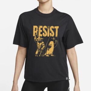 Resist Smokey Bear Penguin Shirt, Tariffs Resist Bear Penguin Sweatshirt and Hoodie, Resistance Protest, Penguins Resist, Bear Resist