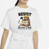 Resist Social Club Only You Can Prevent Fascism Bear And Penguin png, Anti-Trump Instant Download, FDT Foxtrot Delta Tango Shirt