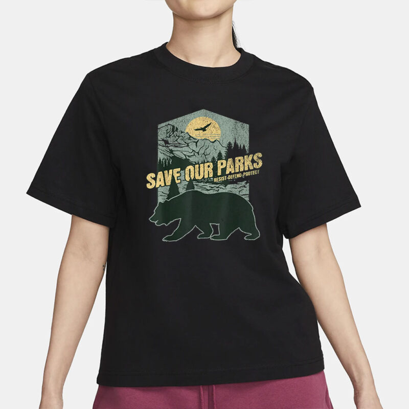 Save Our National Parks Resist Bear Anti Trump ALTUS Parks shirt, Save Our Parks shirt, ALTUS Parks shirt, Anti Trump Digital