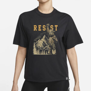 Smokey Bear Resist Comfort Colors Shirt, Parks Over Profit Granola Girl Shirt, Protect Our National Parks T-Shirt, Camping Crew Tee