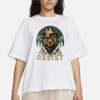 Smokey Bear Resist Png, National Park Protest Png, Retro Vintage Forest Service Crewneck, Park Service Apparel, Resist Bear tee