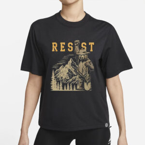 Smokey Bear Resist Shirt, Parks Over Profit Granola Girl Shirt, Protect Our National Parks T-Shirt, Camping Crew Tee, For Her