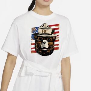 Smokey The Bear Shirt, Resist Shirt, National Parks Shirt, National Forest Shirt, Anti Trump Shirt, Protest Shirt, Support Parks Shirt