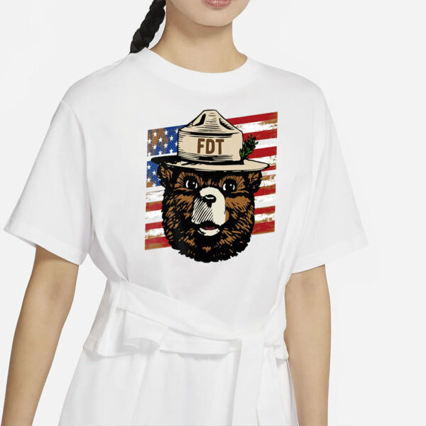 Smokey The Bear Shirt, Resist Shirt, National Parks Shirt, National Forest Shirt, Anti Trump Shirt, Protest Shirt, Support Parks Shirt
