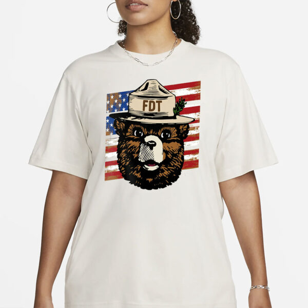 Smokey The Bear Shirt, Resist Shirt, National Parks Shirt, National Forest Shirt, Anti Trump Shirt, Protest Shirt, Support Parks Shirt
