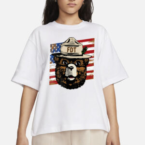 Smokey The Bear Shirt, Resist Shirt, National Parks Shirt, National Forest Shirt, Anti Trump Shirt, Protest Shirt, Support Parks Shirt