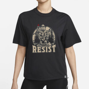 Smokey The Bear Shirt, Resist T-shirt, National Parks Tee Gift, National Forest Shirt, Anti Trump Shirt, Protest T-shirt, Support Parks
