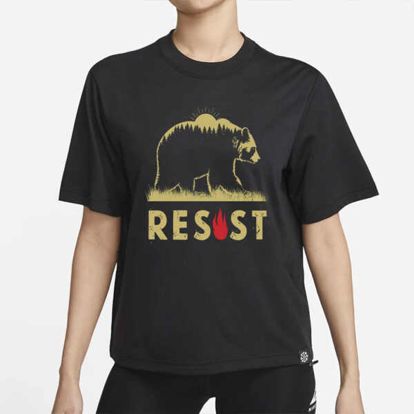 Smokey the Bear Resist t-shirt, Smokey Bear t-shirt, women Resist Bear t-shirt, men Resist Bear t-shirt