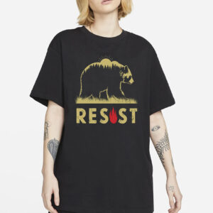 Smokey the Bear Resist t-shirt, Smokey Bear t-shirt, women Resist Bear t-shirt, men Resist Bear t-shirt