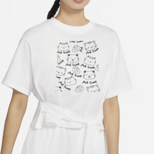 Subtle Anti Trump shirt, FDT Kitten Tee Shirt Anti Trump Gift Cottage Core Cat Wildflower Shirt Democrat Political Tee MAGA Sucks Tee