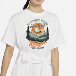 Support Your Local Park Ranger Png, Anti Trump Protect Our National Parks Defund Doge Parks Not Profits Png, Resist Save Our Parks Bear shirt