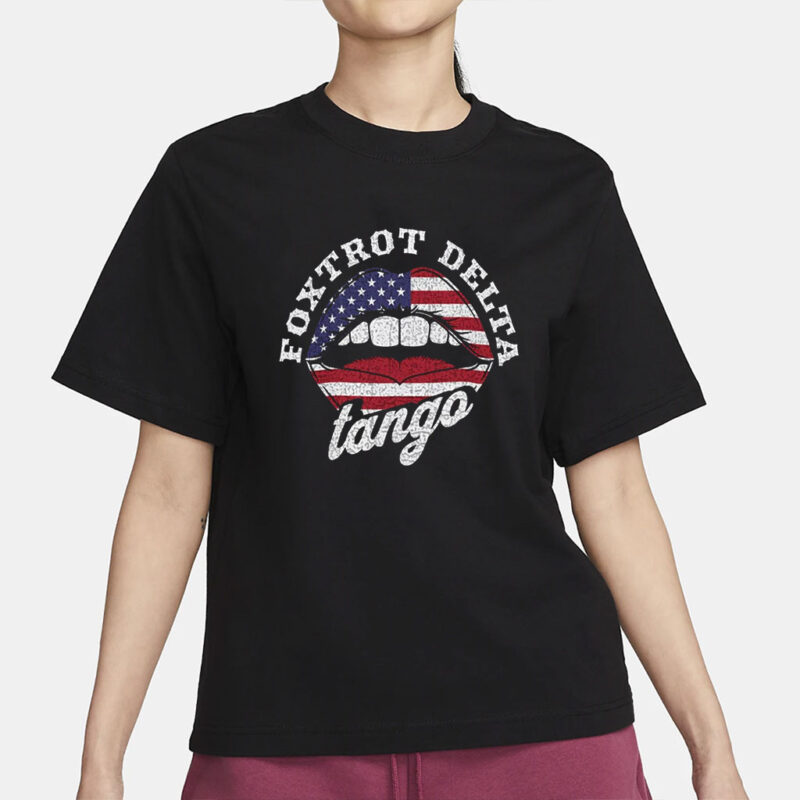 foxtrot-delta-tango t-shirt american flag lips shirt protect our parks tshirt FDT resist bear shirt national forest tshirt anti trump gift