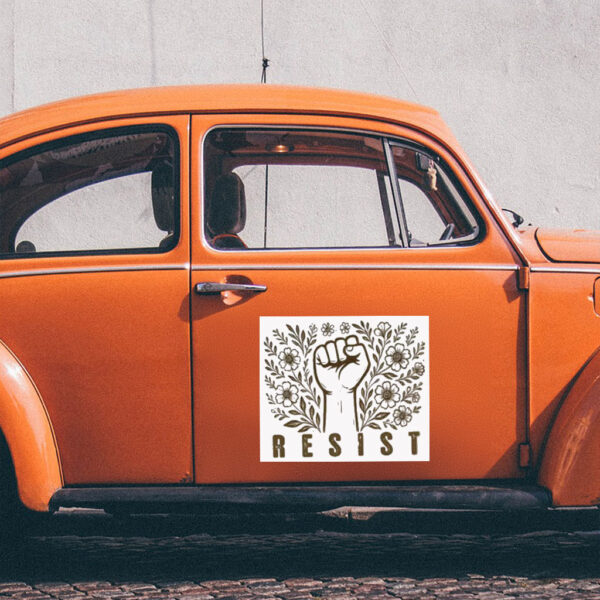 90s Vintage Resist Sticker
