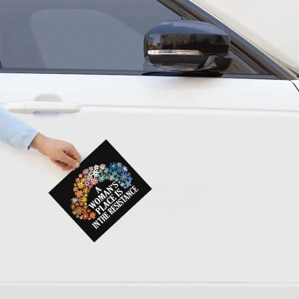 A Woman's Place is in the Resistance Sticker