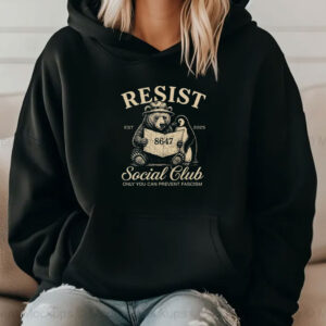 Bears Penguins RESIST Shirt, Social Club Penguins Shirt