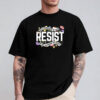 Floral Resist Shirt, Wildflower Protest Shirt