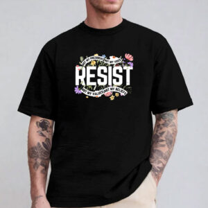 Floral Resist Shirt, Wildflower Protest Shirt