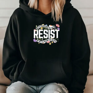 Floral Resist Shirt, Wildflower Protest Shirt
