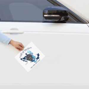 Gulf of Mexico Stay Salty Resistance Sticker