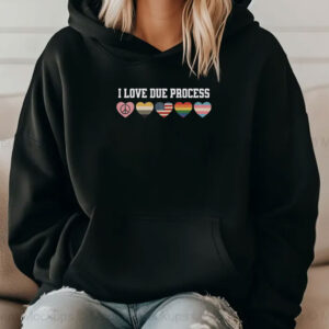 I Love Due Process, Human Rights Matter Shirt