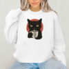 Is He Dead Yet Black Cat Shirt