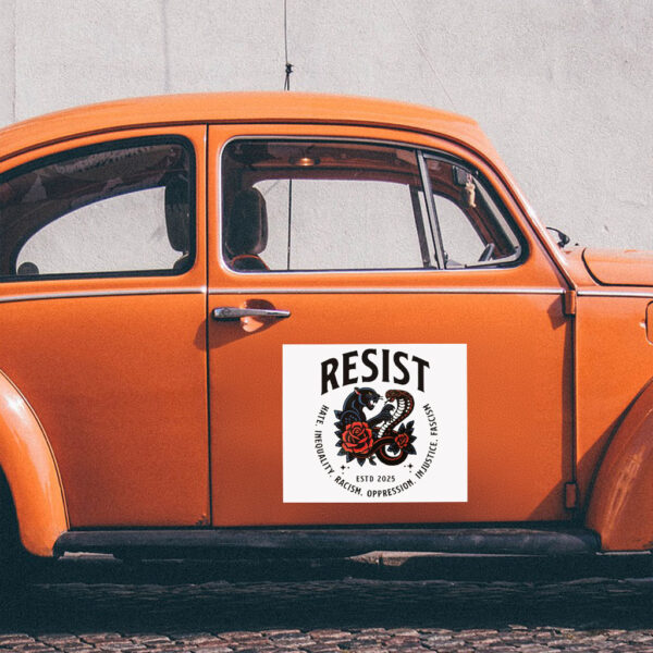 Liberal Gift, Resist Sticker