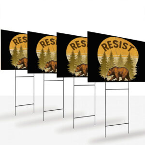 National Parks, Resist Yard Sign
