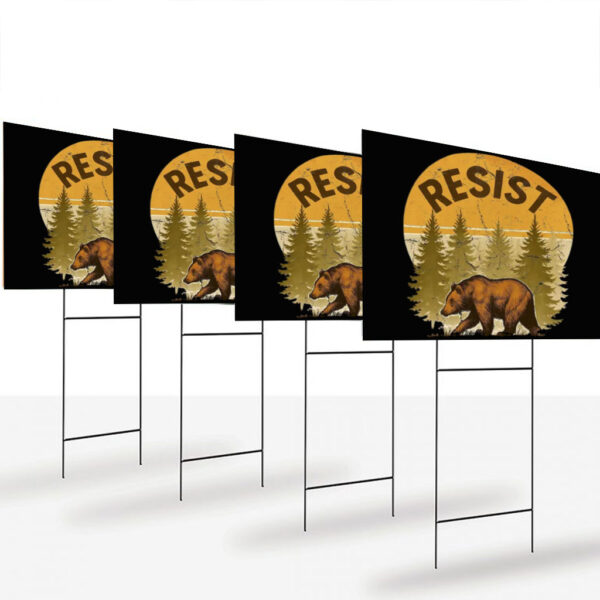 National Parks, Resist Yard Sign