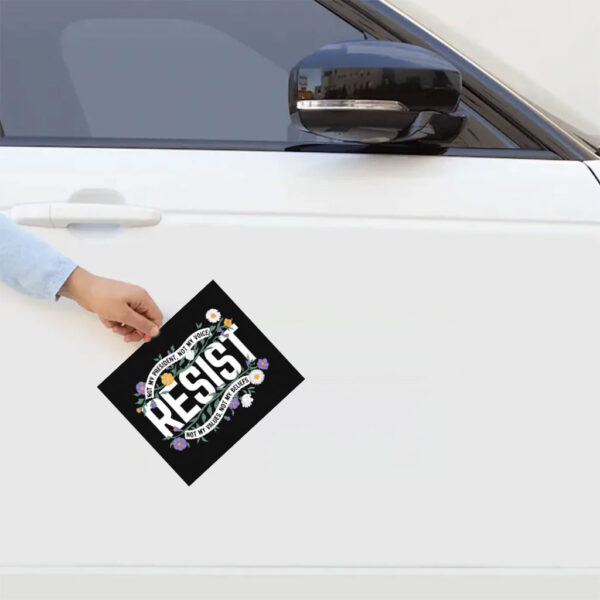 Not My President, Resist Political Sticker
