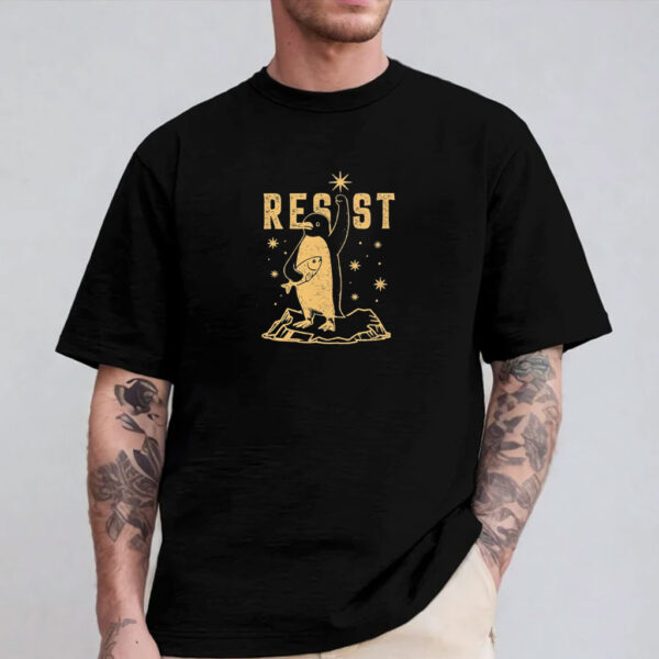 Penguins RESIST Shirt, Flippers Up Shirt