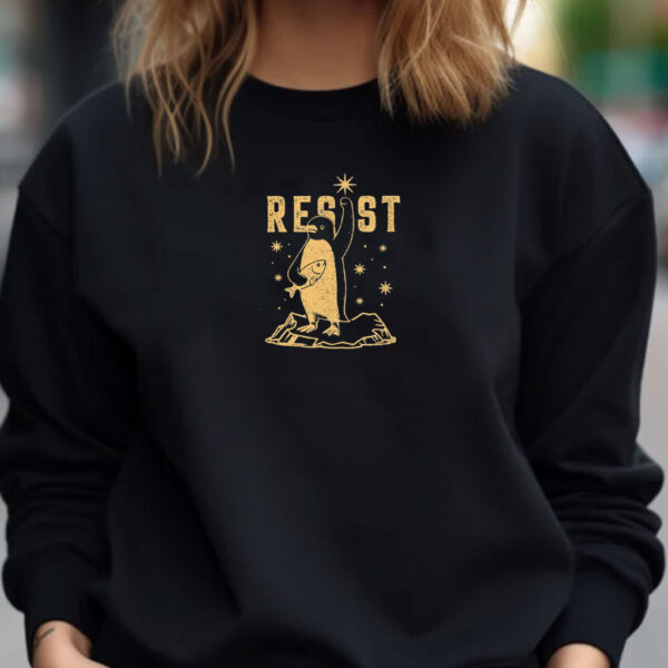 Penguins RESIST Shirt, Flippers Up Shirt