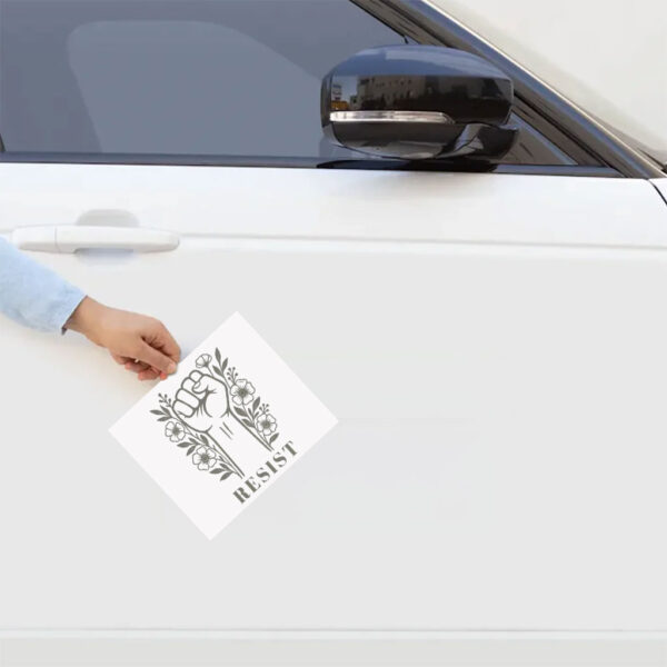 Resist Feminist Protest Sticker